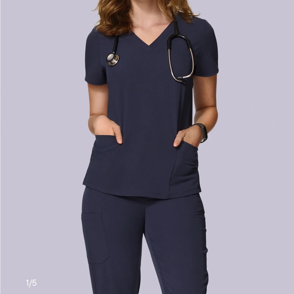 Scrub Set xs top, m bottom